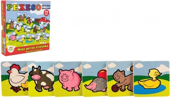 Memory in legno – i miei primi animaletti TEDDIES