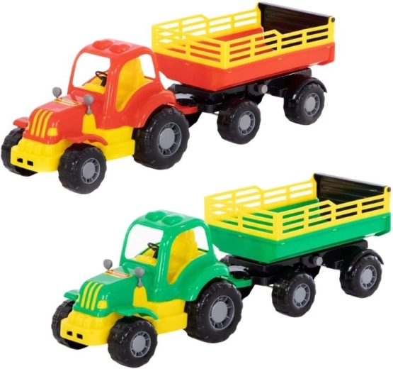 Trattore con rimorchio Mighty - 1 pezzo