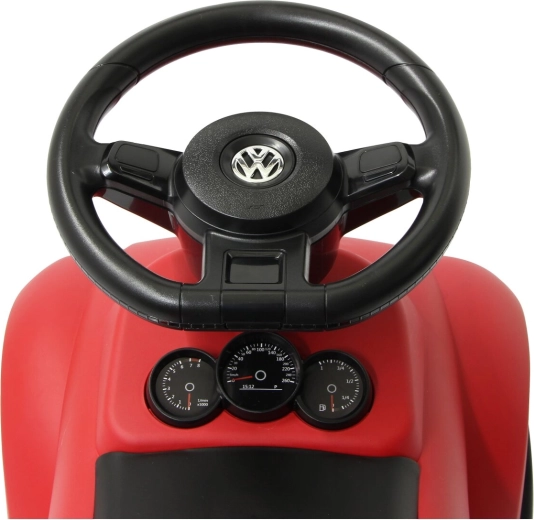 Volante con clacson e pneumatici silenziosi