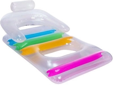 Design trasparente e alla moda con camere colorate