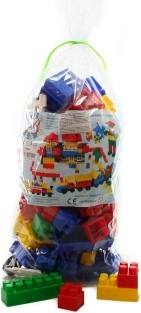 Blocchi in plastica per costruzioni