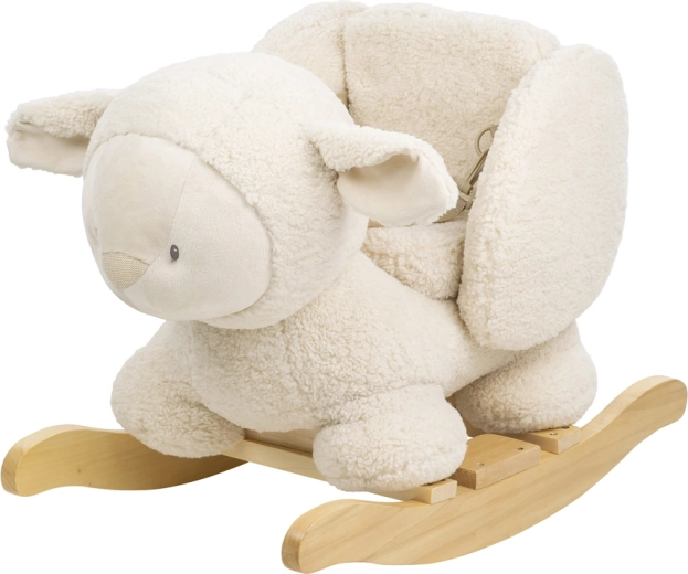 Nattou dondolo Teddy – pecorella in peluche ecru