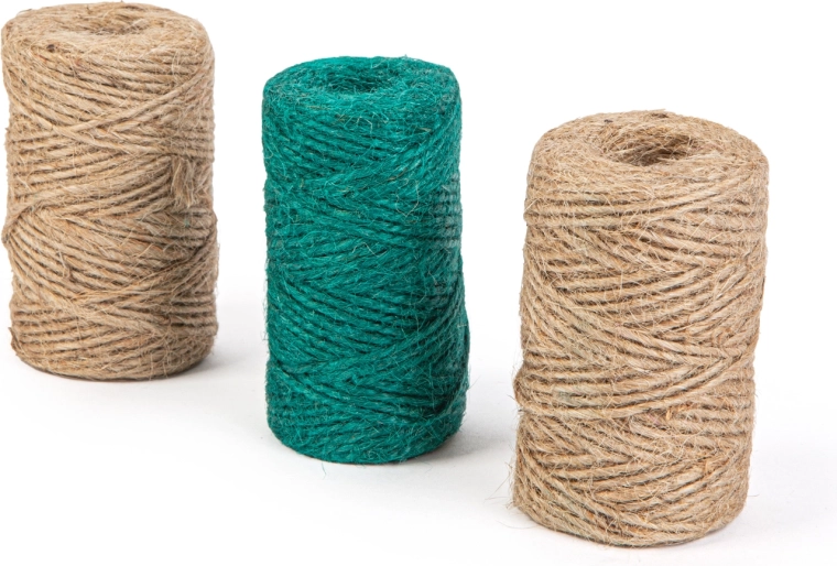 Set di cordoncini di canapa 3 × 35 m