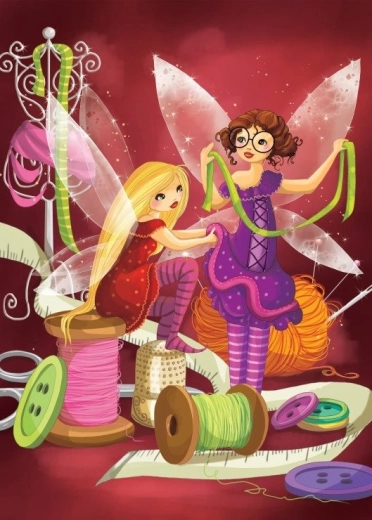 Puzzle Bluebird Fate del cucito 300 pezzi