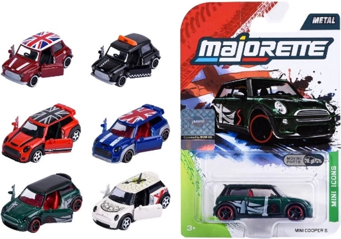 Majorette Mini Premium auto giocatt giocattolo in metallo MINI in scala 1:64