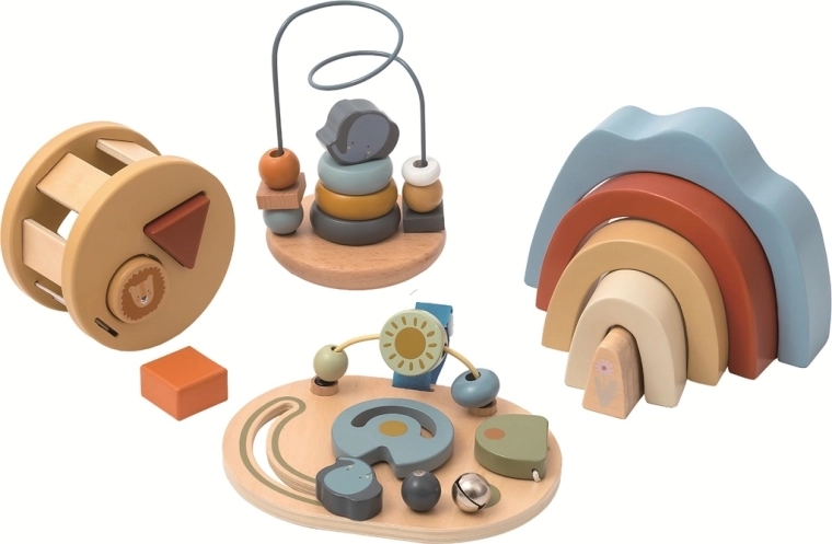2Kids Toys set da gioco per i più piccoli 4 in 1 - 4 pezzi