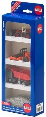 Set regalo di veicoli da cantiere Siku per lavori stradali