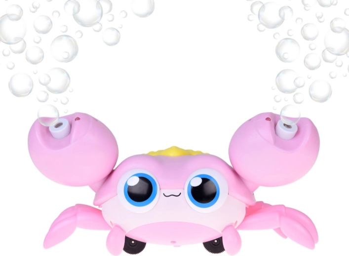 Si muove e soffia centinaia di bolle contemporaneamente