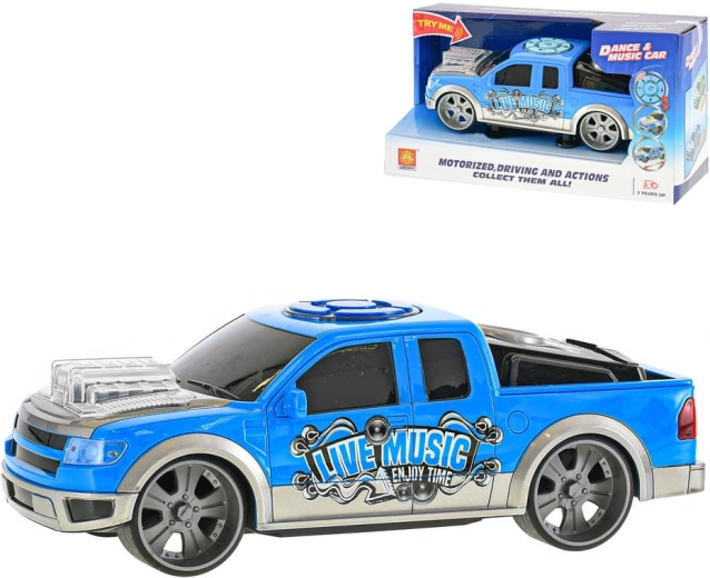 Macchinina sportiva musicale danzante tipo jeep con luce e suono a batterie - 1 pezzo