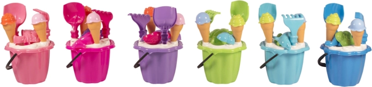 Set per la sabbia con gelati e stampini