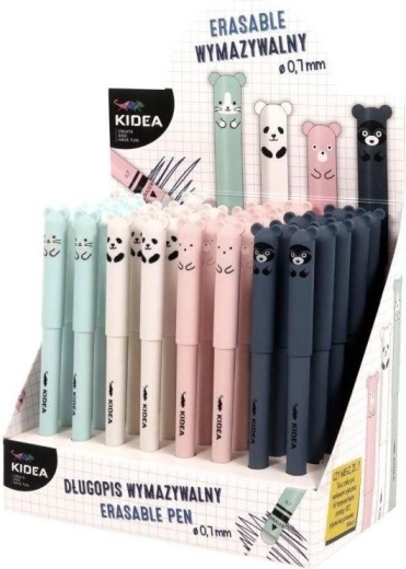 Penna cancellabile Kidea rosa