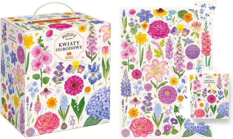 CzuCzu Puzzlove fiori da giardino 1000 pezzi