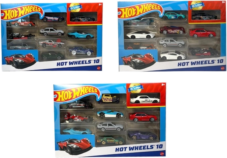 Hot Wheels set di macchinine 10 pz