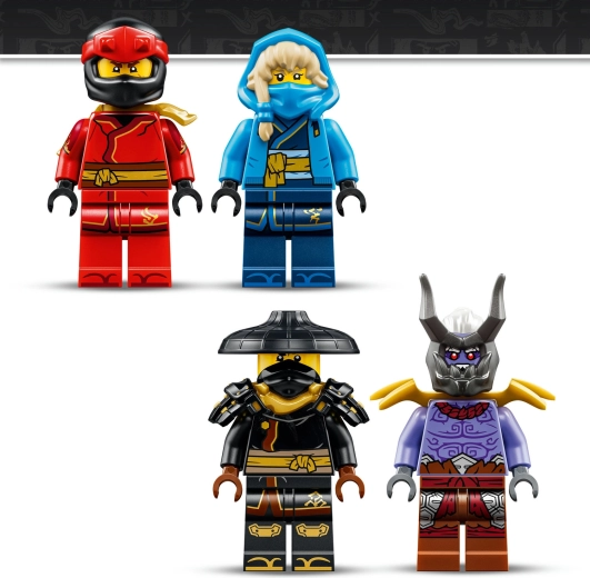 Quattro minifigure per storie d’azione