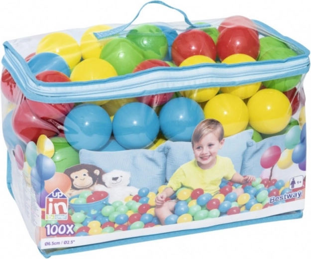 100 palline in una pratica borsa