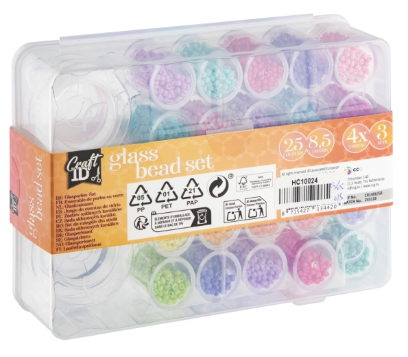 Perline di vetro di qualità per un aspetto professionale