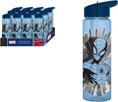 Borraccia Spiderman 600 ml in PP