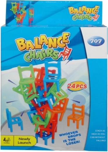 Sedie in equilibrio – gioco di abilità per bambini