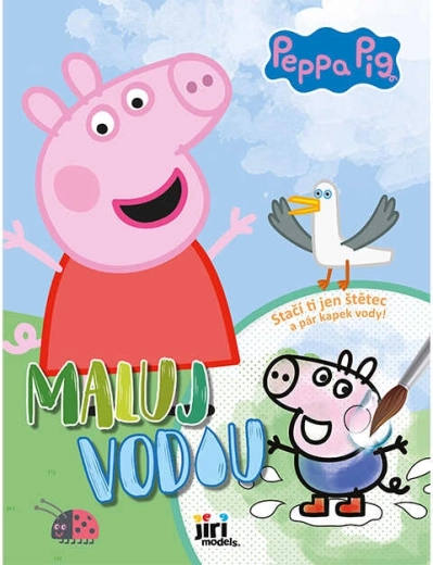 Dipingi con l’acqua A4 Peppa Pig