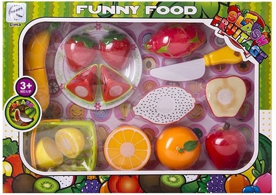 Frutta – set da taglio con accessori - 1 pezzo