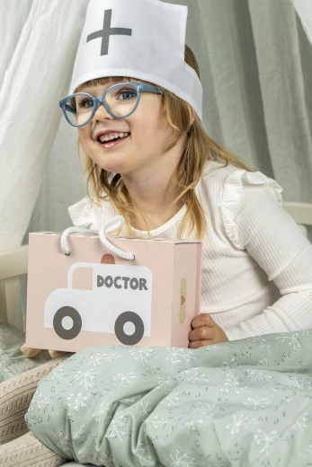 Pratica valigetta rosa per trasporto e riordino