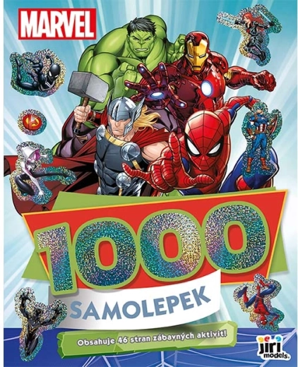 Marvel 1000 adesivi con attività