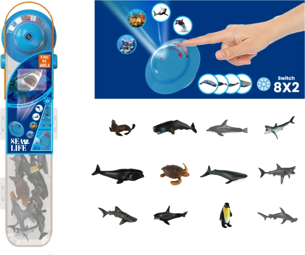 PLEJO animali marini con proiettore