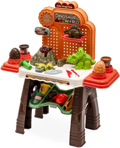 Tavolo creativo per bambini dinosauri BABY MIX con plastilina