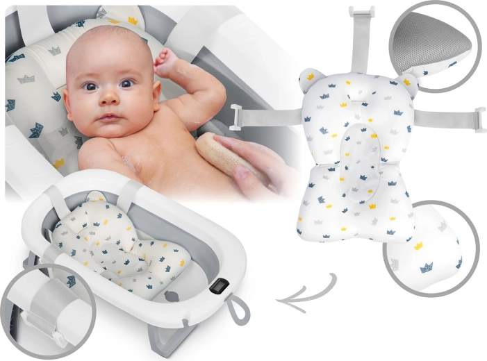 Morbido inserto per neonati per un sostegno delicato