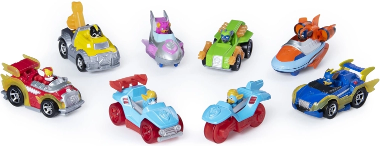 8 veicoli con gli eroi Paw Patrol