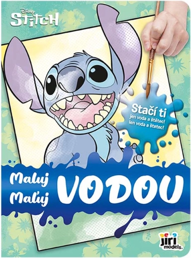 Dipingi con l’acqua Lilo & Stitch – magici album da colorare per bambini