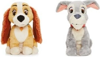 Peluche cane Tramp 17 cm