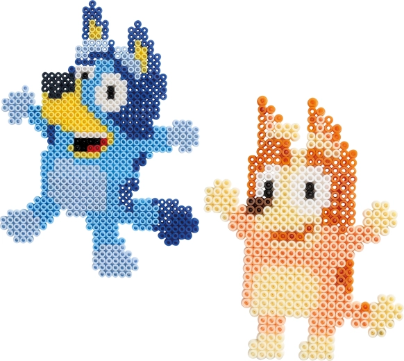 Bluey set creativo di perline da stirare per bambini