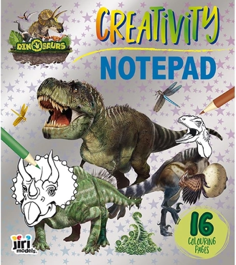 Blocco da colorare Dinosauri
