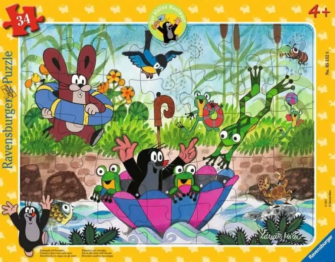 Ravensburger puzzle a incastro La Talpa – 34 pezzi