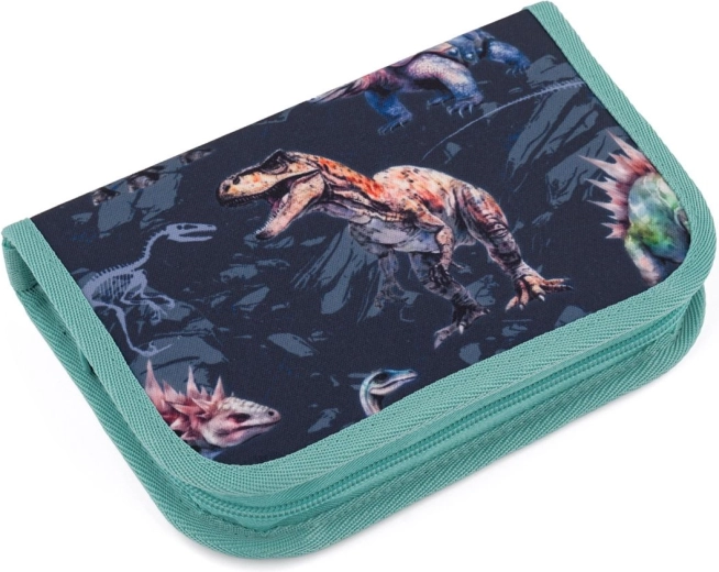 Astuccio scolastico Topgal a due alette in poliestere riciclato