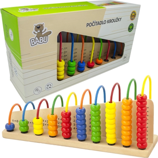 Babu anelli contatori in legno