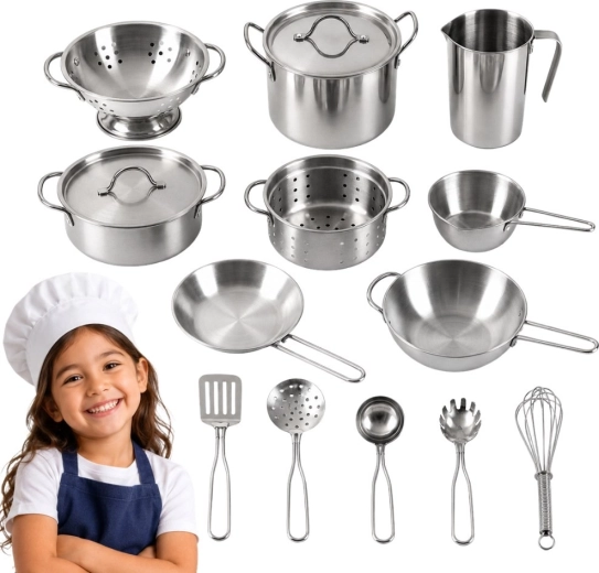 Accessori da cucina in acciaio inox Classic World EDU
