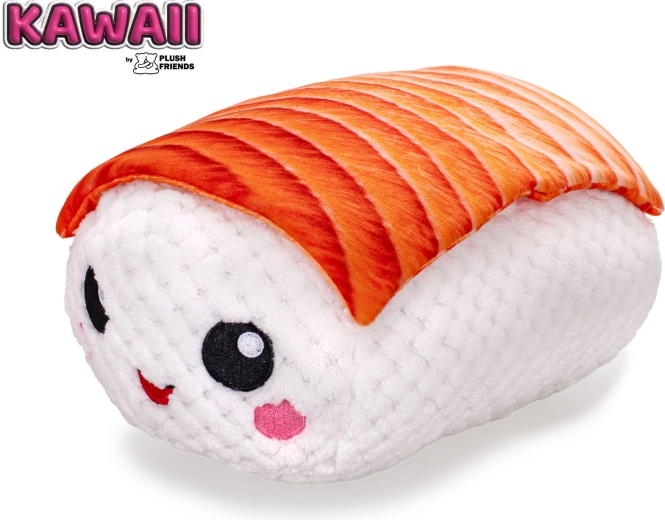 Plush Friends Kawaii sushi nigiri di peluche salmone 25 cm