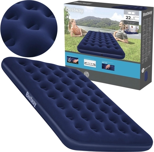 Materasso ad aria matrimoniale a doppia camera 191 × 137 × 22 cm Bestway