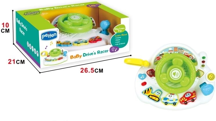 Volante per bambini con luci e suoni