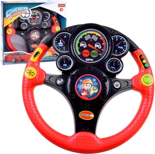 Volante interattivo per bambini con suoni e luci – Vibrazione