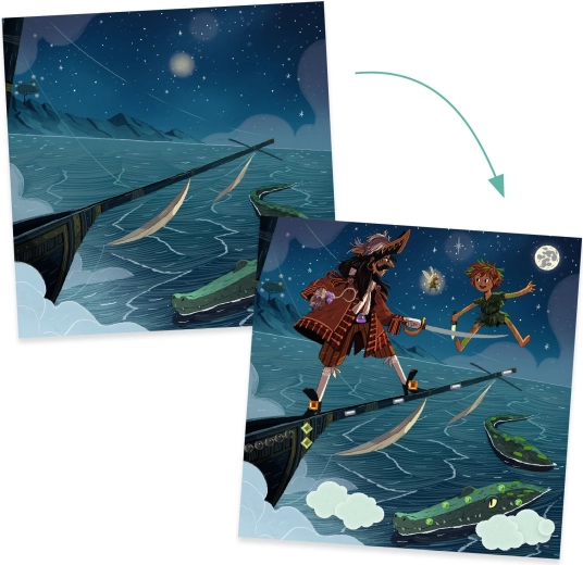 Scene illustrate glitterate