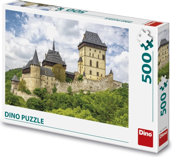 Puzzle Dino castello di Karlštejn 500 pezzi