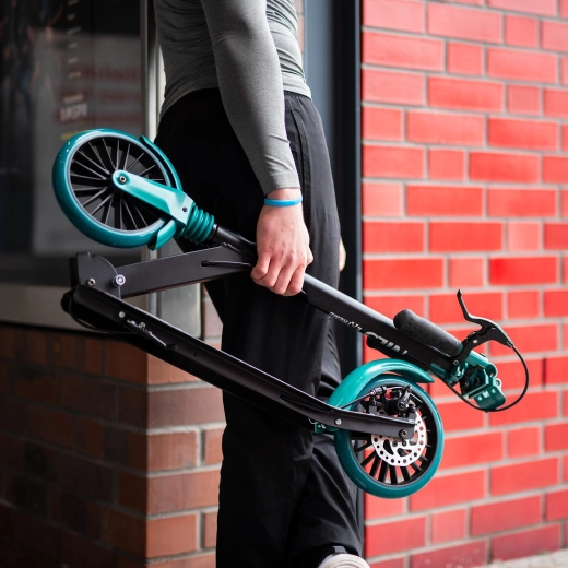 Arresto sicuro con freno a disco