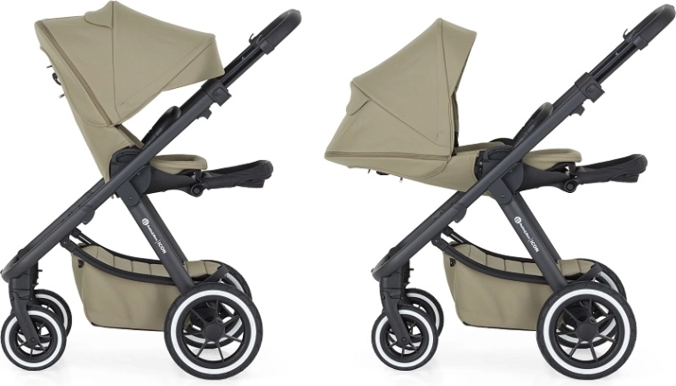 Seduta sportiva fronte mamma o fronte strada e sicurezza al primo posto