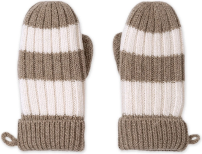 Guanti in merino Lodger Stripe Buffalo taglia 1–2 anni