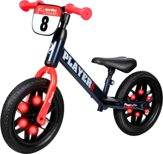 Bicicletta senza pedali Qplay Player rossa