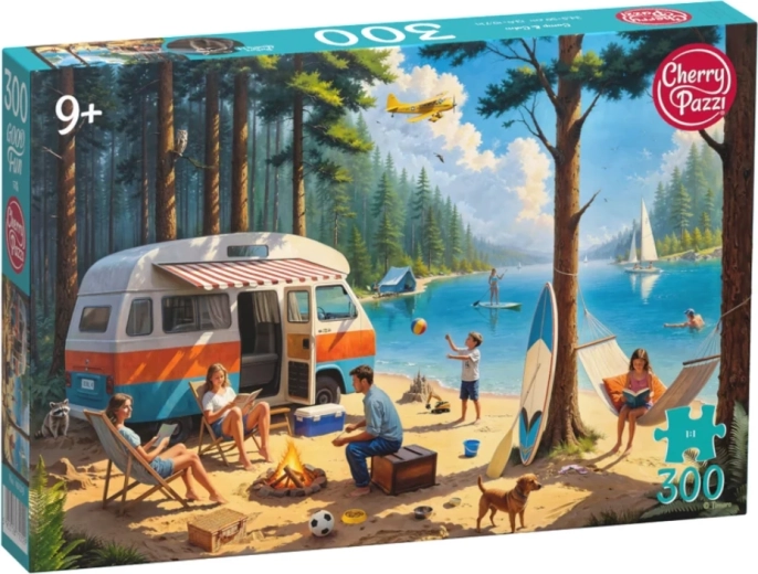 Puzzle Cherry Pazzi Campeggio 300 pezzi