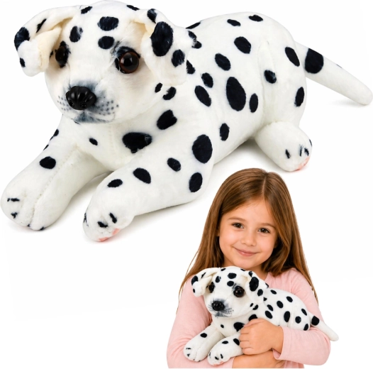 Cagnolino dalmata di peluche 25 cm